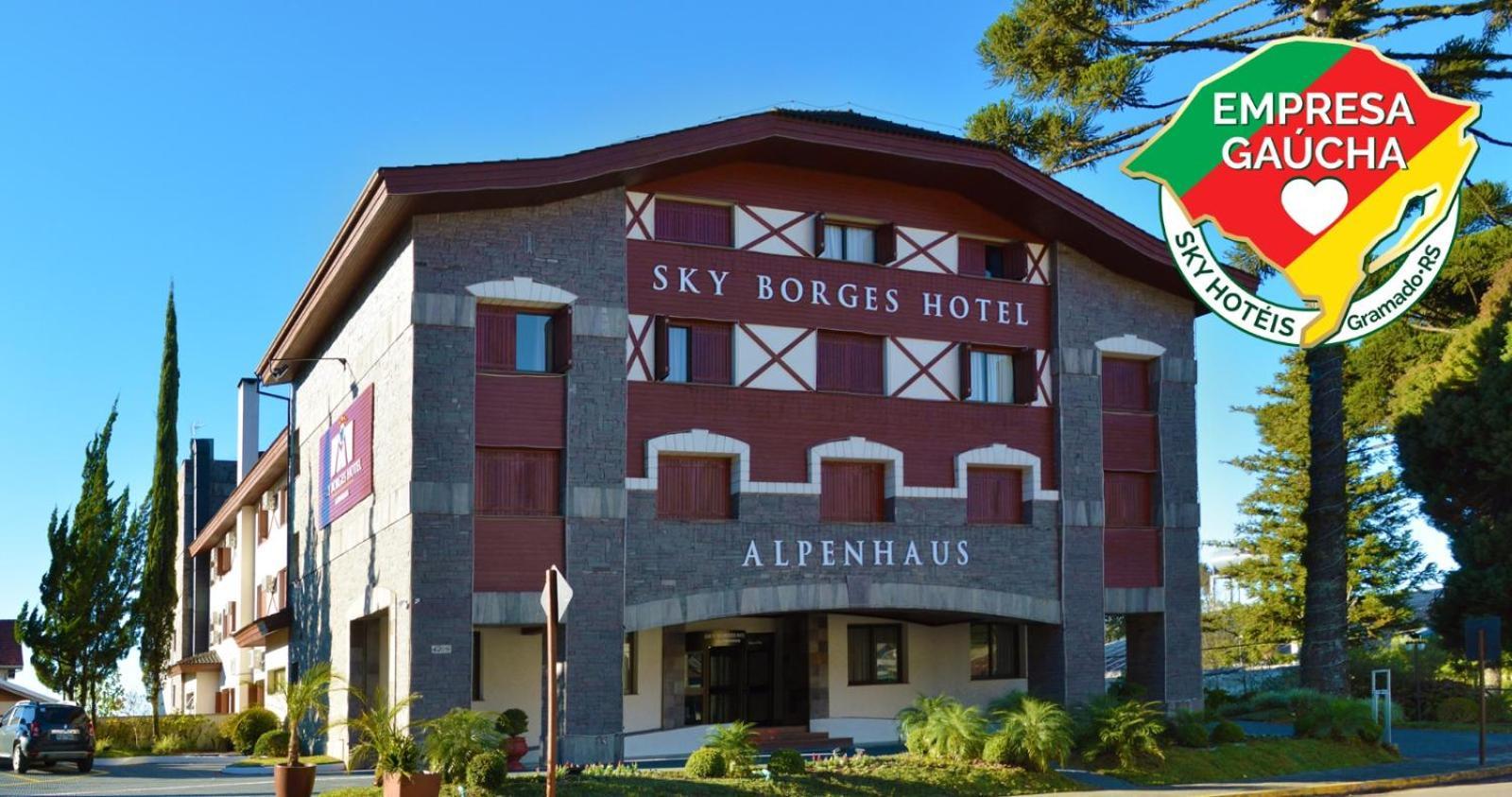 Sky Borges Hotel Alpenhaus - غرامادو المظهر الخارجي الصورة